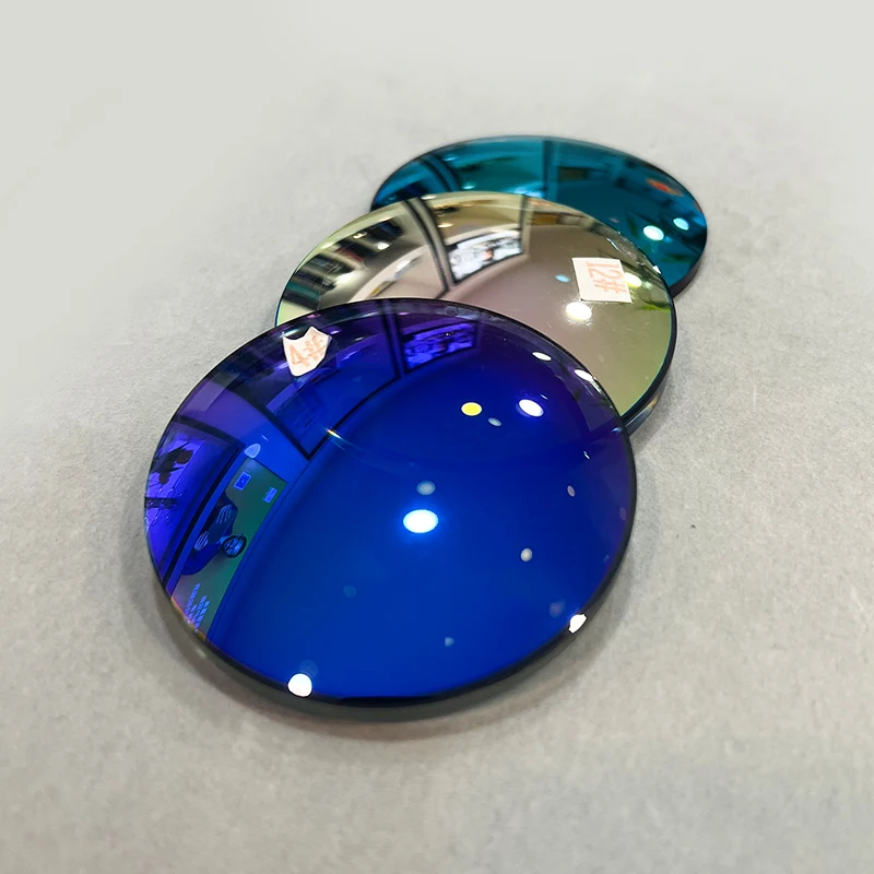 Wholesale Factory Price UV400 Sunglasses Glass Lenses CR39 1.49 Colored Lenses Sunglasses Lens