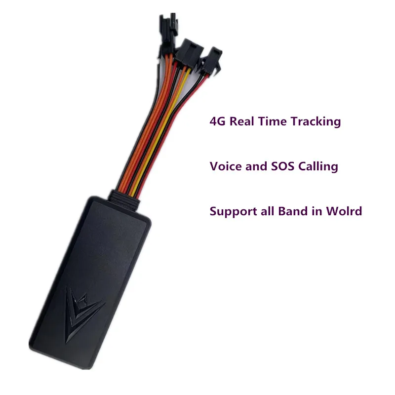 4G GPS Tracker Emergency SOS Voice Monitoring for Car Vehicles
