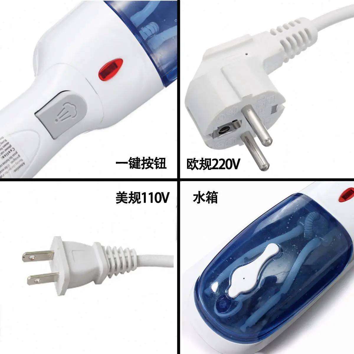 Amazon Hot Sale Portable Electric Iron Suits & Dress Shirts Ironing Machine 800W Electric Garment Steamer