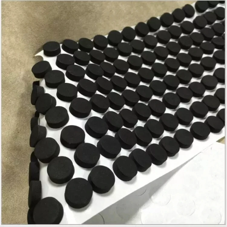 Custom Die Cut Self Adhesive Backed EVA or Rubber Foam Pad eva foam sheet 2mm