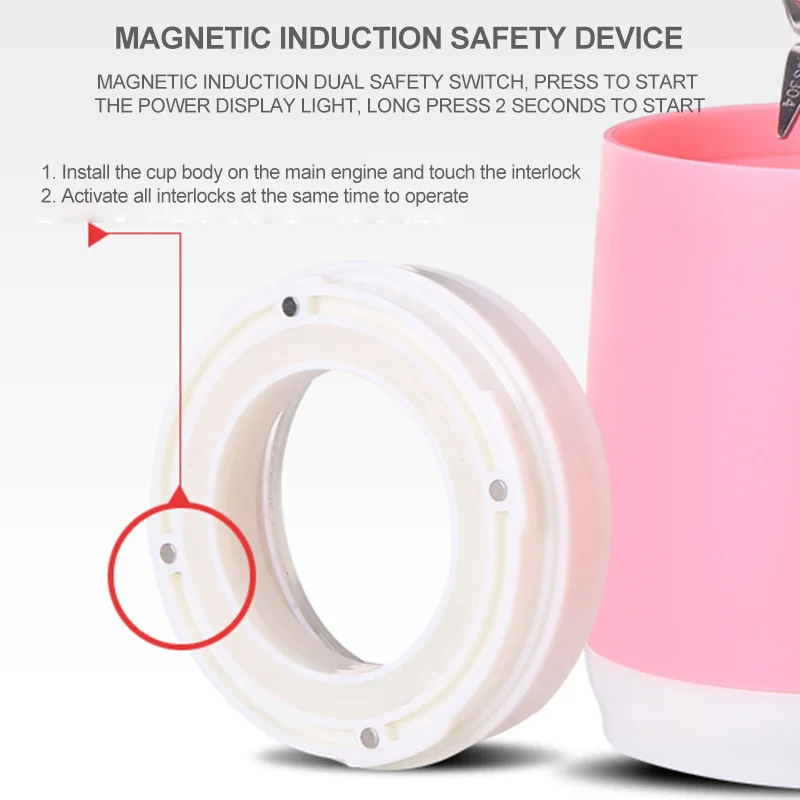 portable USB charging small household Juicer multi-functional mini fruit and vegetable juice machine juicer cup