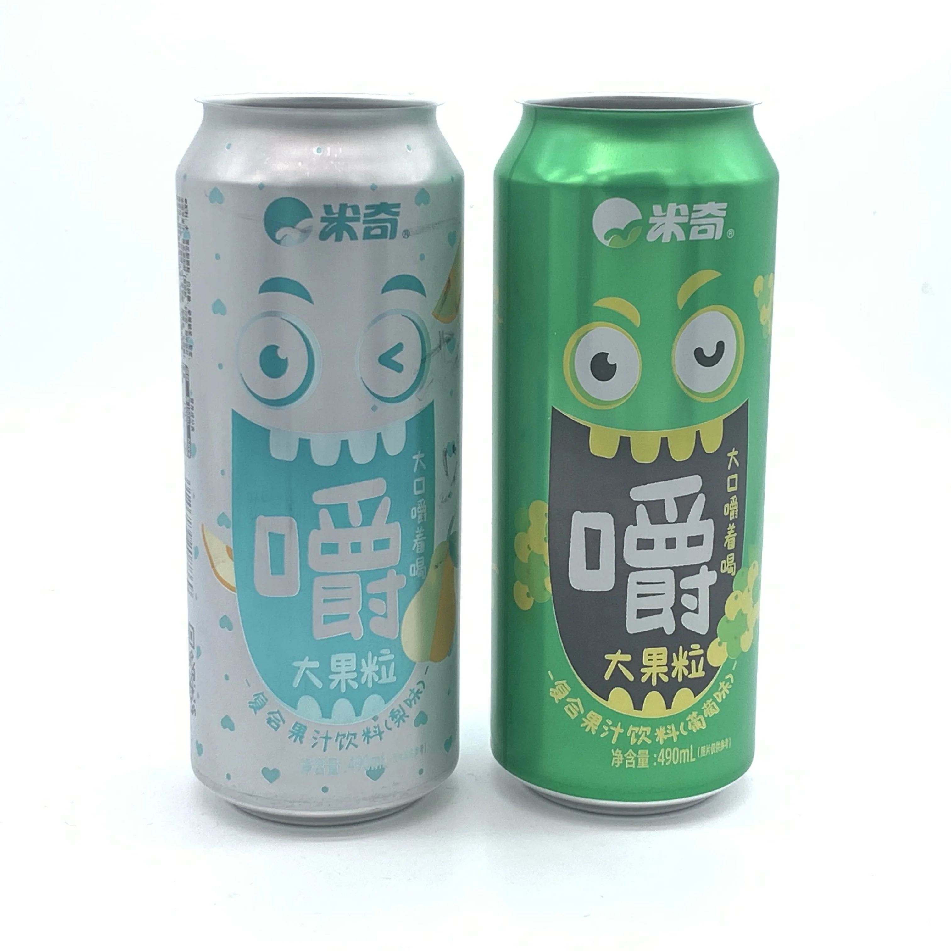 Custom Empty Printed metal can slim sleek standard 250ml 355ml 330ml 473ml 500ml Aluminum tin can Beverage Beer Soda Drink Cans
