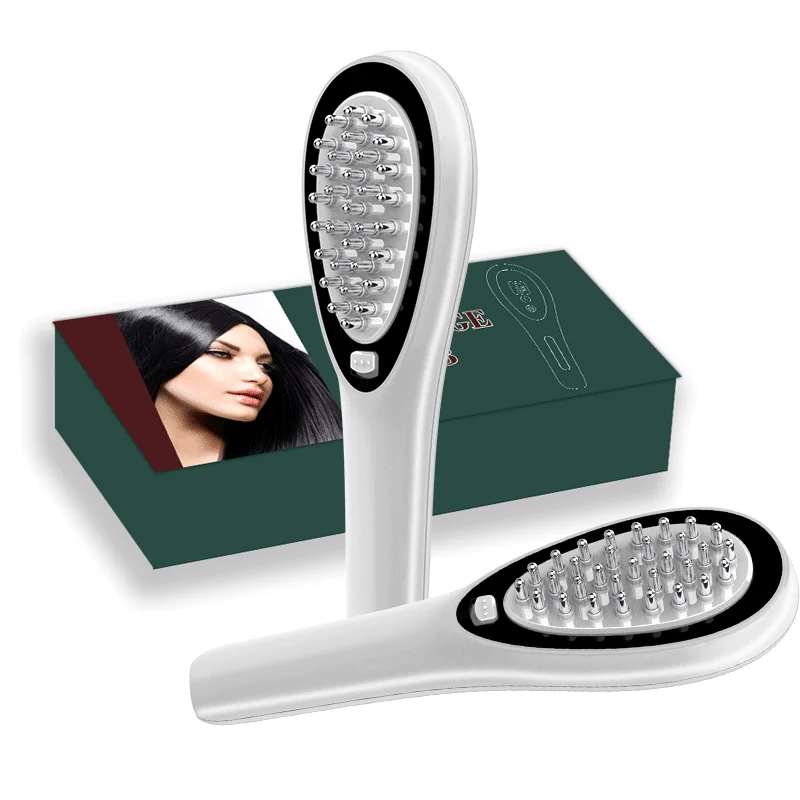Micro current scalp massage comb anti hair loss tool care electric hair growth comb
