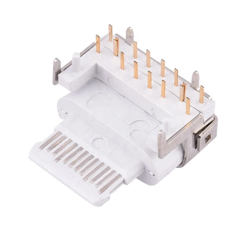 European Standard 18W USB Type-C 16 Pin Female Connector Ap Power Charger Jack Port