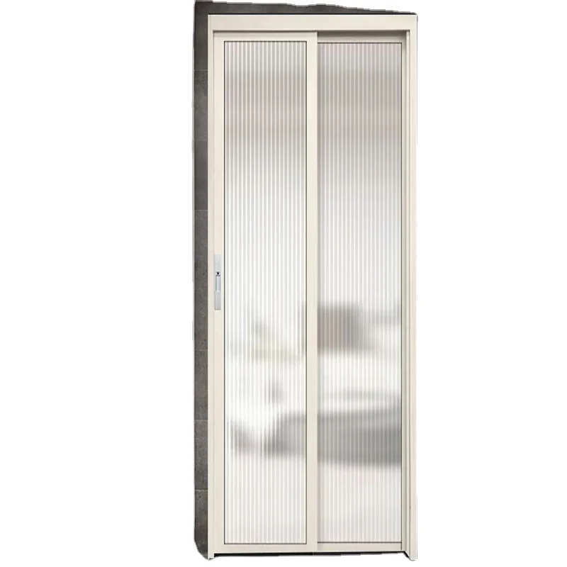 French Retro Narrow Sliding Door with Hanging Door Design for Kitchen or Bathroom