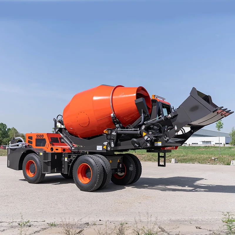 Free Shipping Small Self Loading Concrete Mixers Cement Mixer Prices Concrete Machine Factor Concrete Batching Mixer for Sale