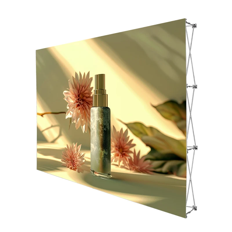 Trade Show Folding Pop up Banneradvertisingexhibition Pop up Bannerscustomizable Tension Fabric Background Pop up Banners