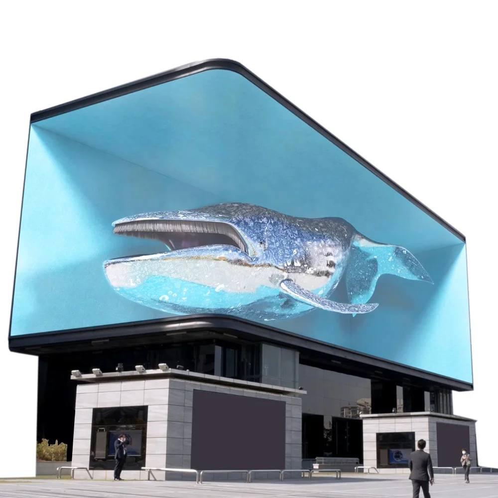 Полу-уличные очки без очков панталы рекламные светодиодные 3D