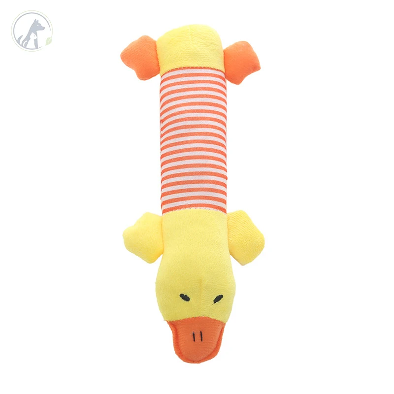 Plush Pet Squeak Toys Fashion Funny Elephant Duck Pig Shape Cat Dog Toy  Durable Dog Pet Chew Molar Toys