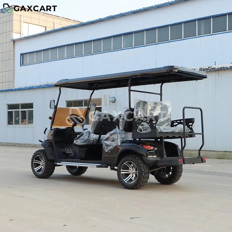 New 4 wheel golf cart utility vehicle 6 seater electric club car evolution golf cart
