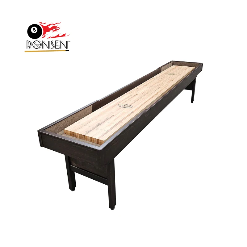 Custom Wholesale Price High Quality Indoor Shuffleboard Game Table 9ft 10ft 12ft 14ft 16ft 18ft 20ft 22ft Size