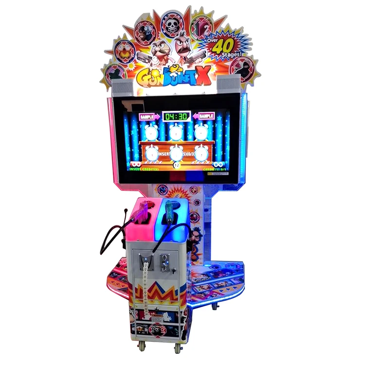 Wholesale Made Coin-operated Arcade Game Bullet Shooting Casual Entertainment Game Arcade Cabinet