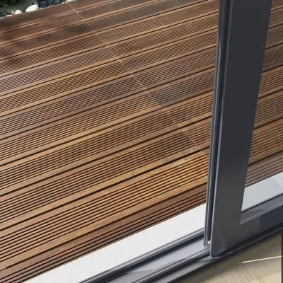 Wholesale outdoor wpc grooves brushes boards composite seamless hollow decking for external park