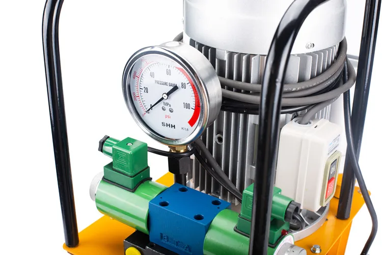 2021 New Design High And Low Speed Two Stage Design Portable Power Electric Oil  Hydraulic Pumps