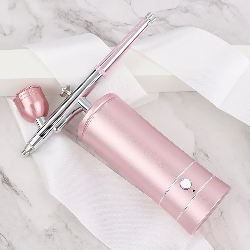 Factory wholesale price handheld Multi-function hydration Rejuvenation nano-mist filling skin care beauty oxygen injector