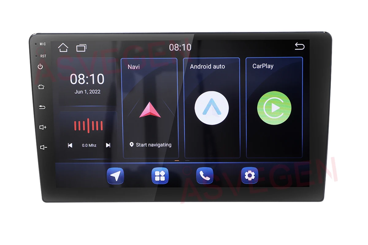 Universal 7inch  9inch Touch Screen Android 12 WiFi GPS Navigation IPS  HD Car DVD Player