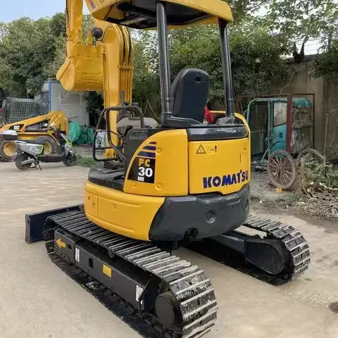 Японский Оригинальный мини-экскаватор Komatsu PC 30 MR с передним лезвием, гидравлические плоскогубцы по низкой цене для продажи