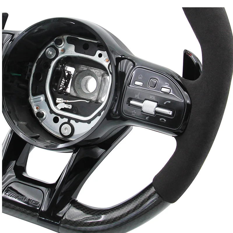 For Mercedes Benz A GLA B GLB C GLC E GLE CLS 2019-2023 custom sports model handle steering wheel modification ZC-809-T93-F