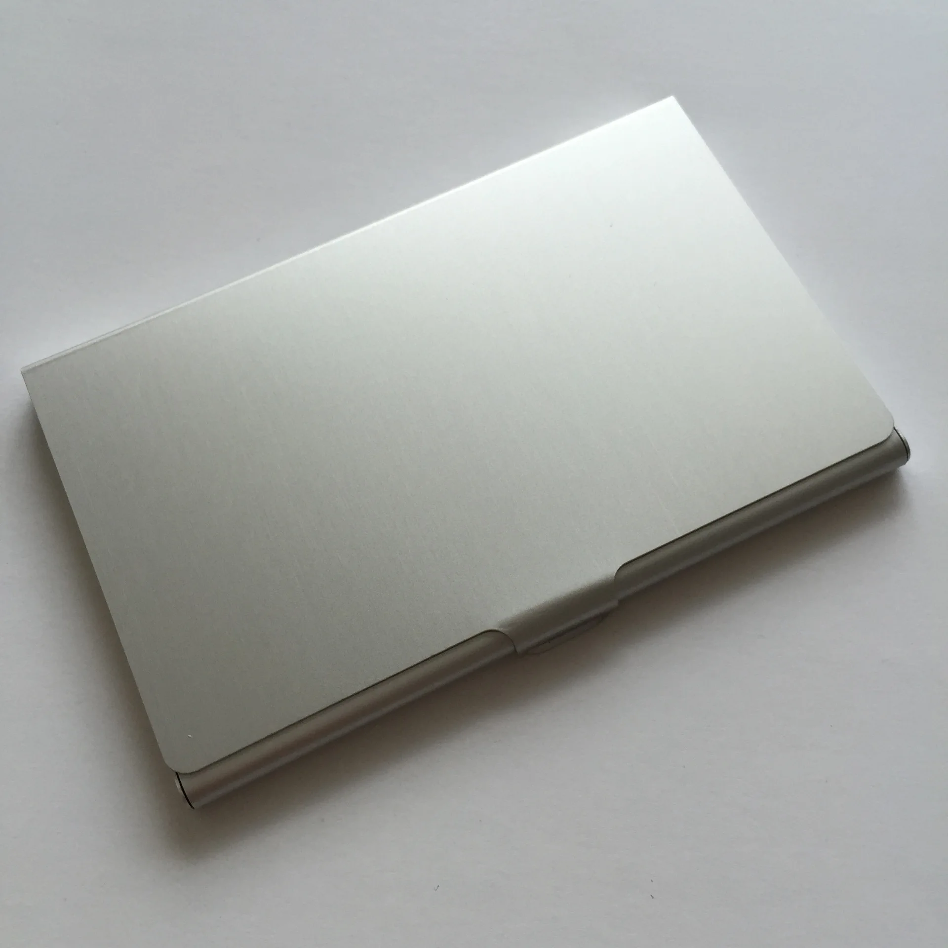 
Custom Wholesale Cheap Bulk Metal Aluminum Business Card Holder Case 