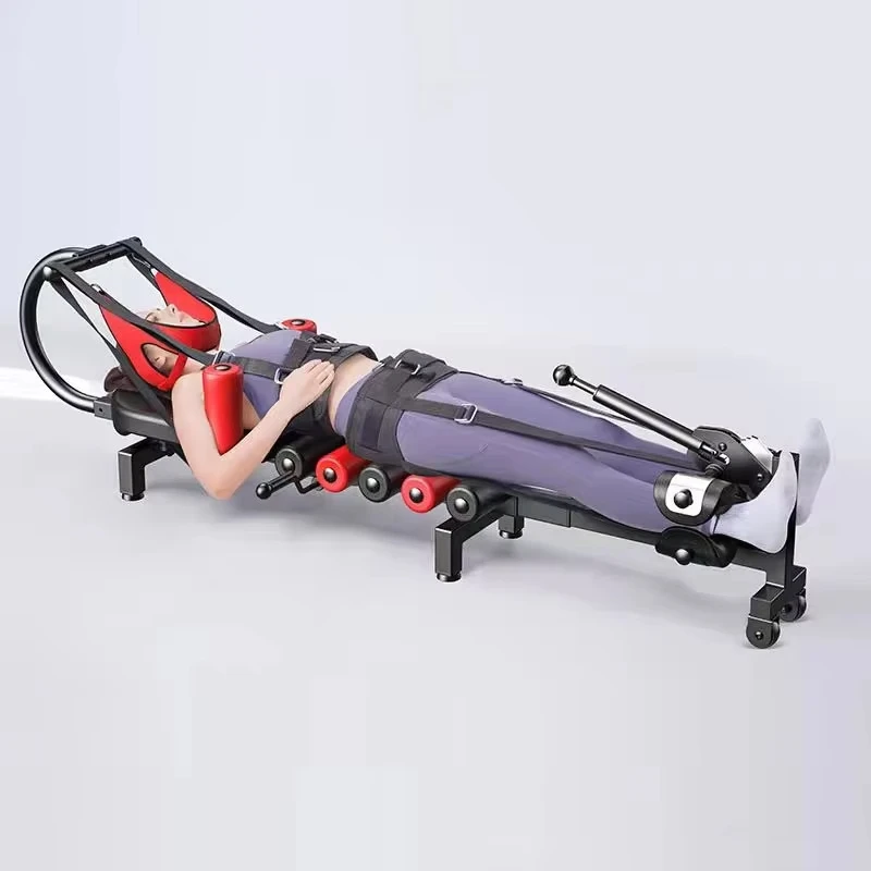 Stretching Equipment Neck Body Stretcher Spine Extendable Stretcher Home Cervical Extensions Stretcher Lumbar Pulling Bed