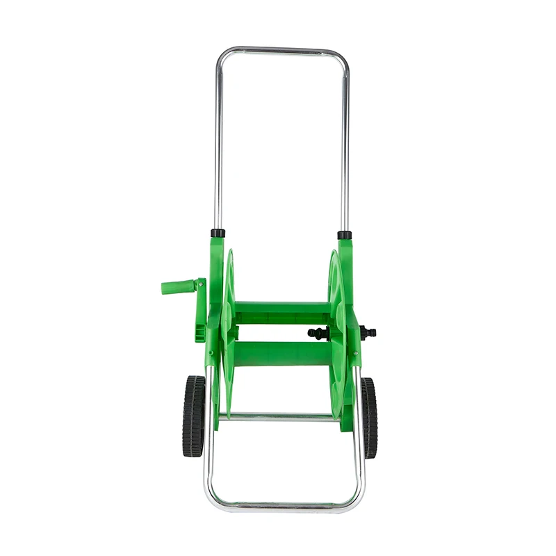 40M 50M 60M two wheels aluminium bracket garden hose reel cart