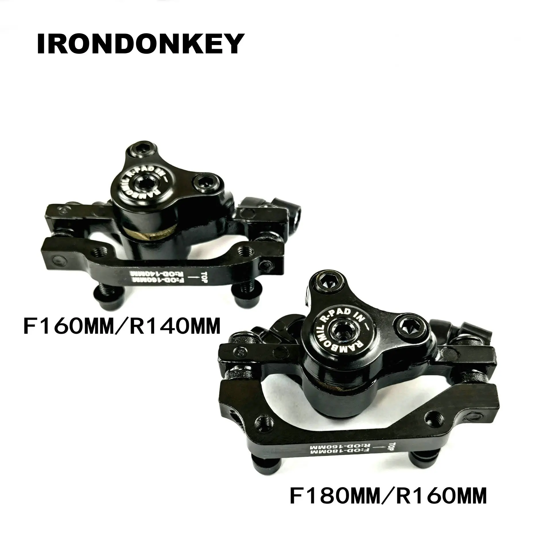IRONDONKEY OEM Mechanical Disc Brake for BMX Parts for Mountain Bike with Alloy & Steel Wholesale Brake Pads