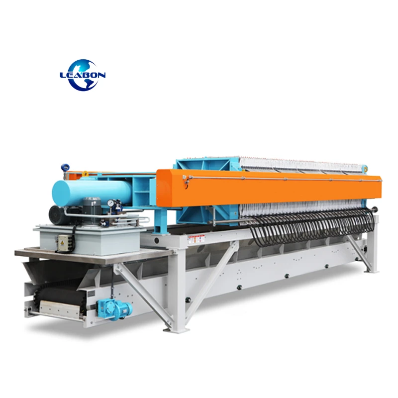 Full-Automatic Hydraulic Sewage Lime Milk Chemical Press Filter with 670mm Filter Press Plate