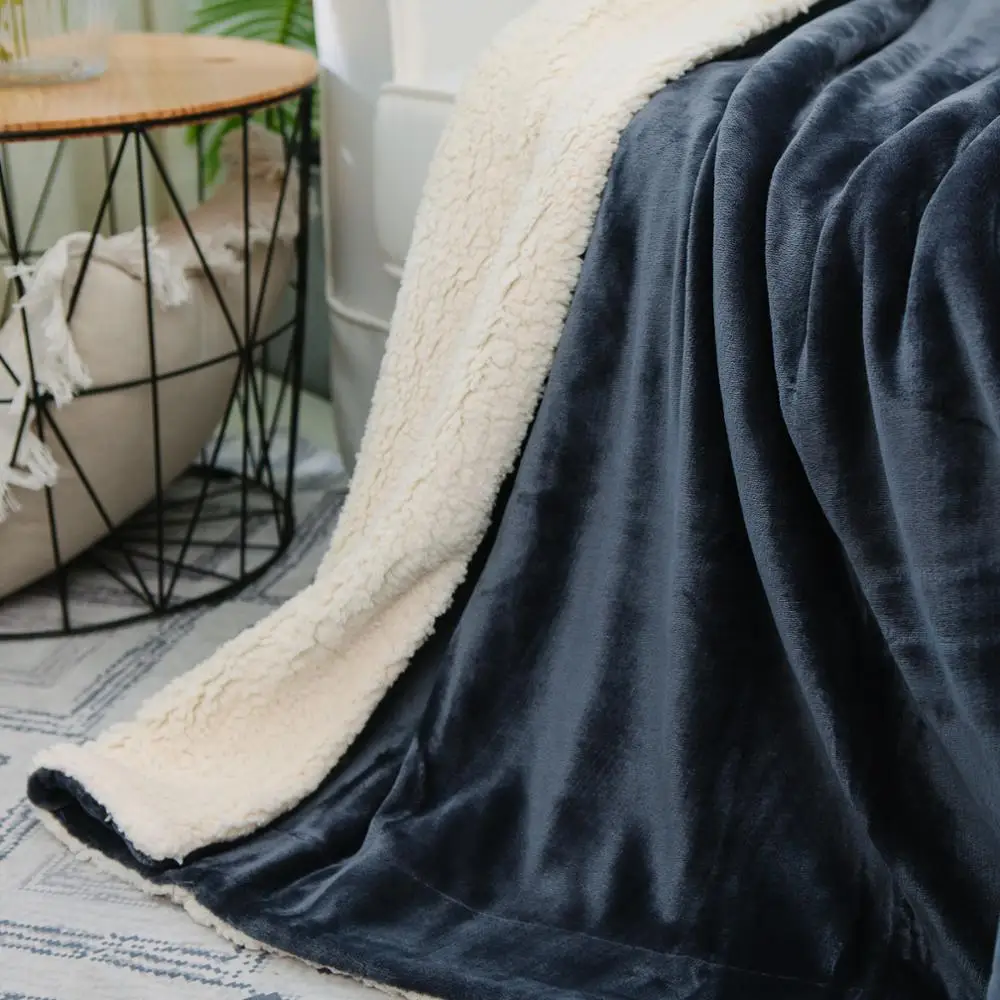 high quality 100% polyester fleece blankets wholesale for winter