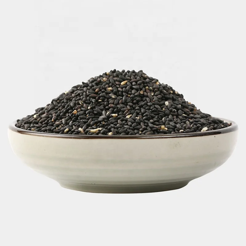 Christmas wholesale good taste natural black sesame roasted sesame seeds
