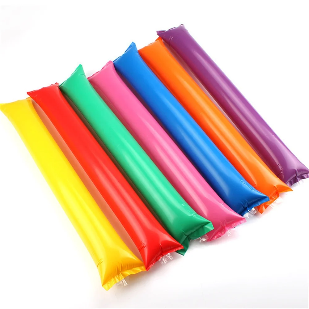 Customized Eco Friendly Thunder Sticks Inflatable Cheering Stick Bang Bang Noise Makers for Concert event Party Supplies