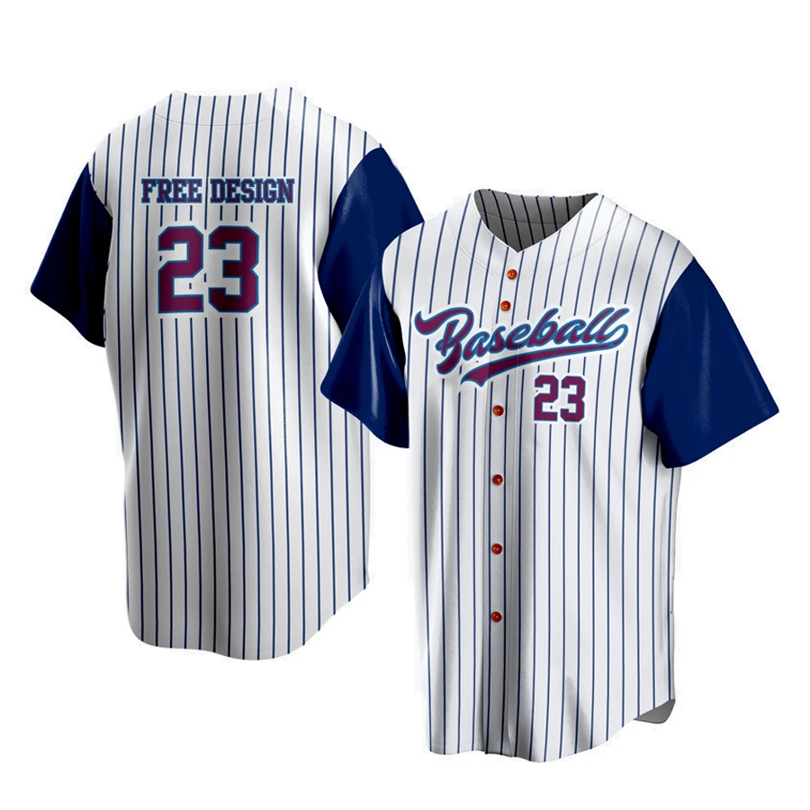 Customized Denim Jersey Mens Custom Baseball Jerseys
