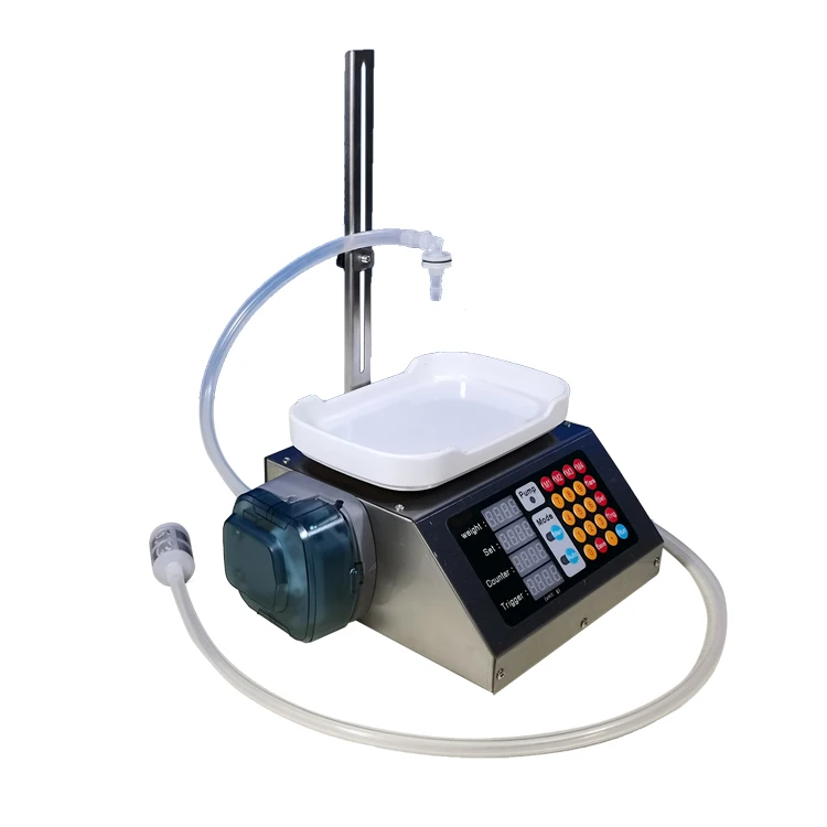 small perfume filling machine peristaltic pump weighing small scale 10ml mini bottle liquid filling machine