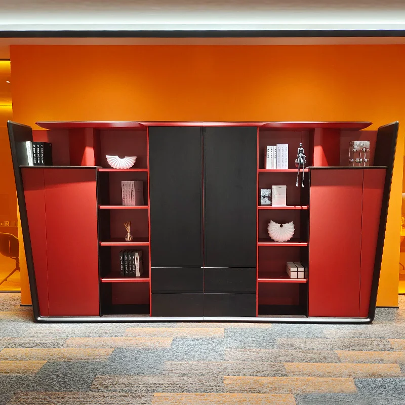 Luxury president boss office meuble de bureau display executive office filing cabinet
