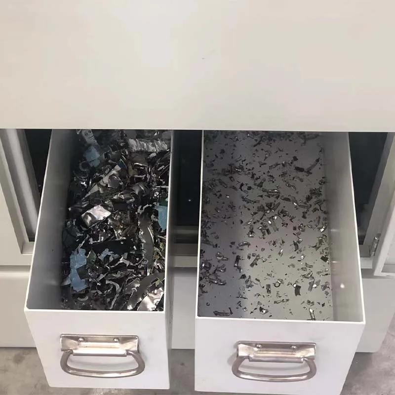 One Year Warranty Hard Drive Shredder For Shredding Multi Media Machine