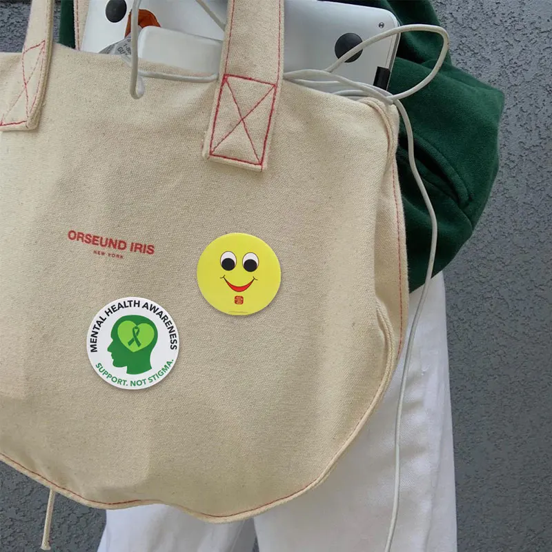 Reasonable Price Round 38mm 48mm Blank Raw Metal Safety Pin Button Badge Materials