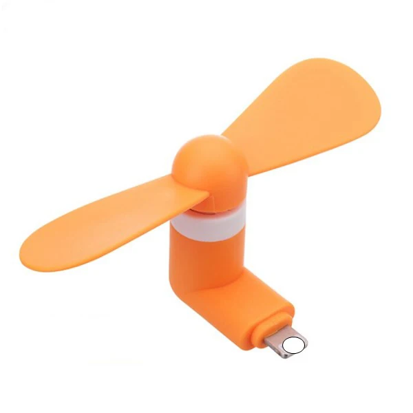 
2020 New Products High Quality 2/3 in 1 Type C Mini Usb fan for android and for iphone Portable cooling mini fan 