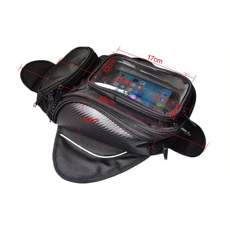 Motorcycle Tank Bag Oil Fuel Magnet Motorbike Oxford Waterproof GPS Saddlebags TANK BAG Luggage