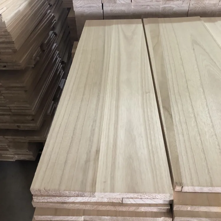Japan Buyer Rubber wood Pine Teak Finger Joint Wood Baseboard Board