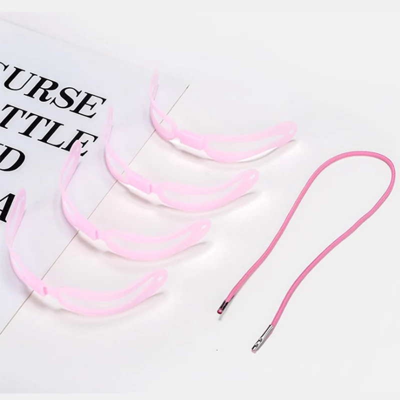 Hot Selling Beauty Tools Thrush Artifact Wearable Eyebrow Adjustable Stencils