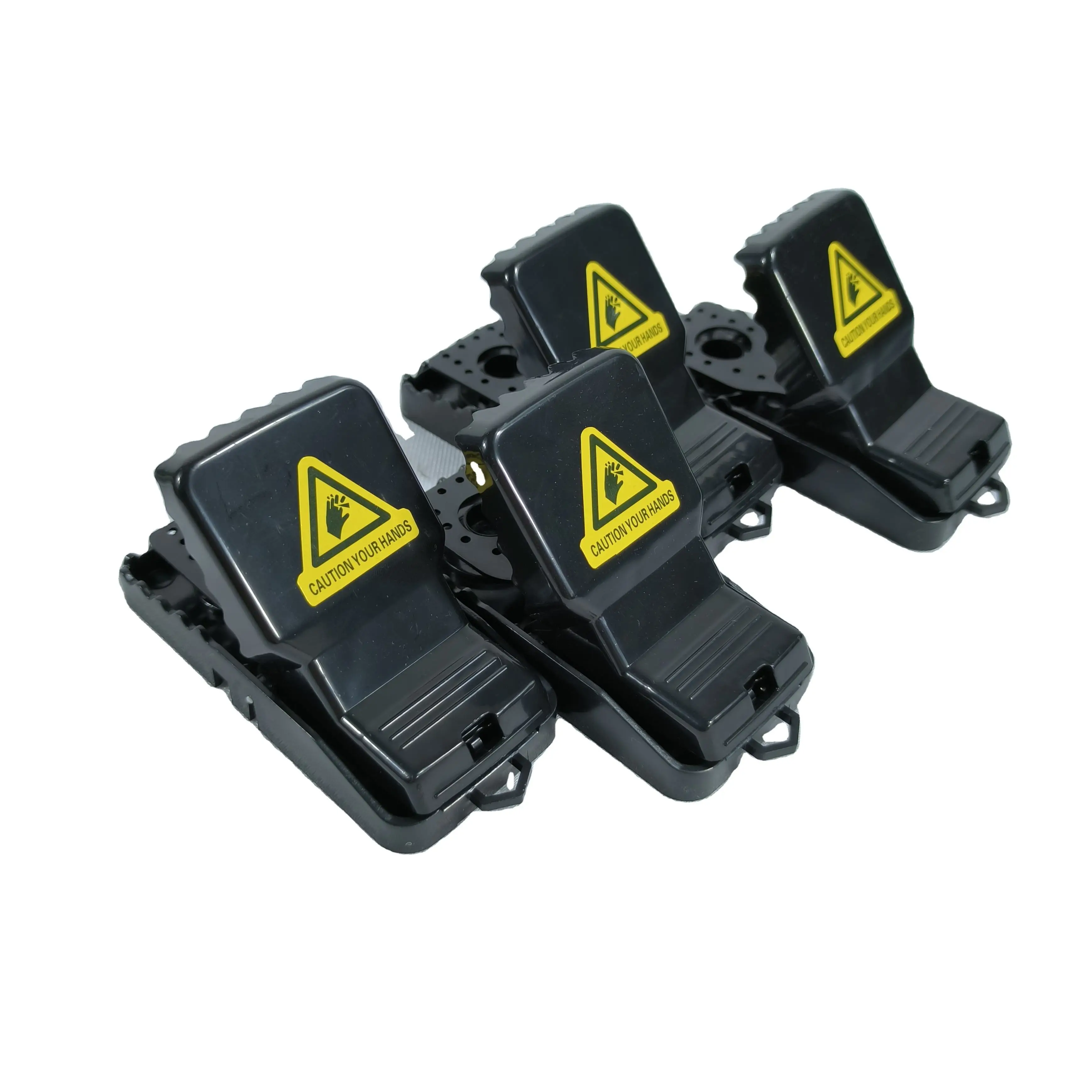 Custom Kitchen Plastic Mouse Outdoor Rodent Mice Catcher Mouse Traps Black Plastic Hamsters Mouse Snap Trap