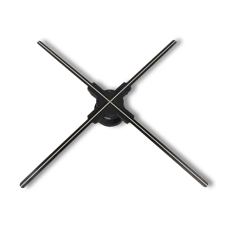 Ultra-clear 3D Hologram Fan Display | Innovative LED Digital Signage for Advertising 65cm