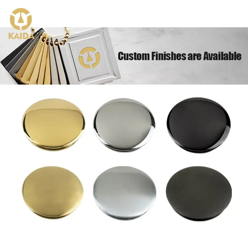 Kaida Zhejiang Metal brass shower drain Floor Drain, Invisible Anti Odor Square Brass Shower Floor Drains