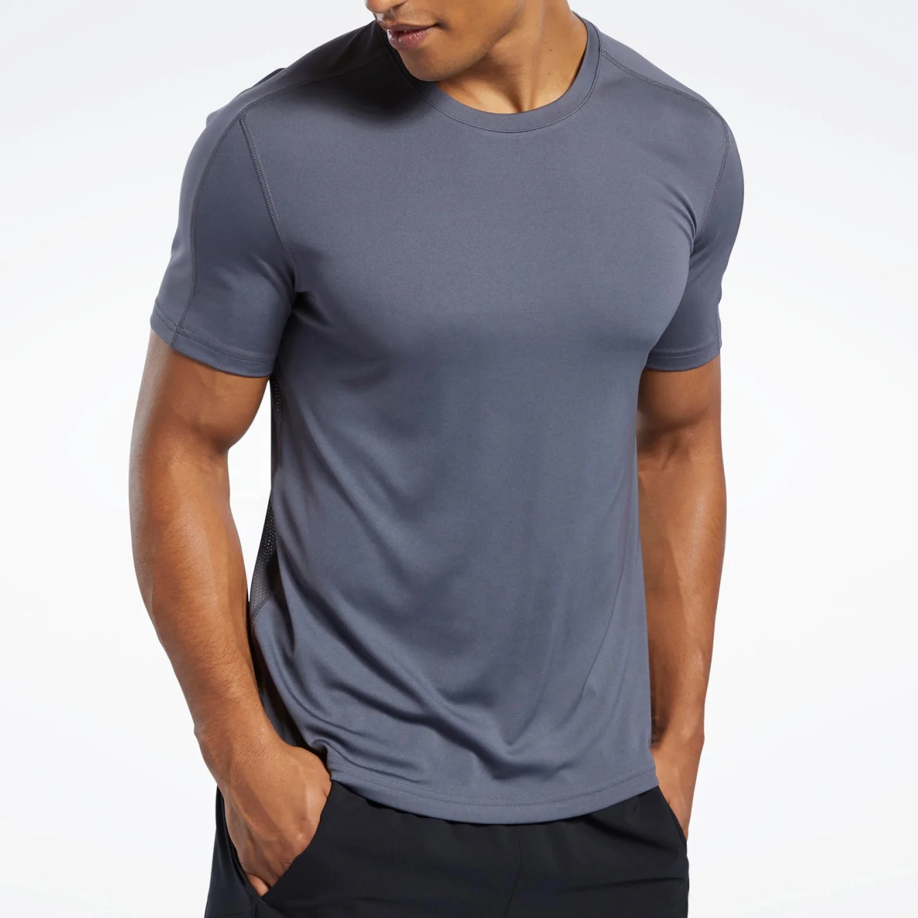 T Shirt Wholesale Best Quality Comfort Tennis Gym Custom Sport Dry Mens Hot Selling Jersey Blank Casual Knitted Plain Dyed