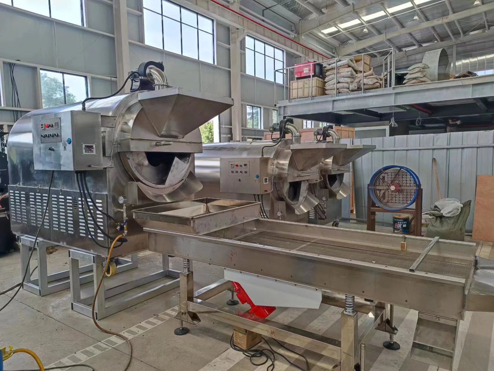 Linear model vibrating sorting sieve machine,grain sifter screen,grain linear vibrating equipment/ nut Linear Vibrating Screen