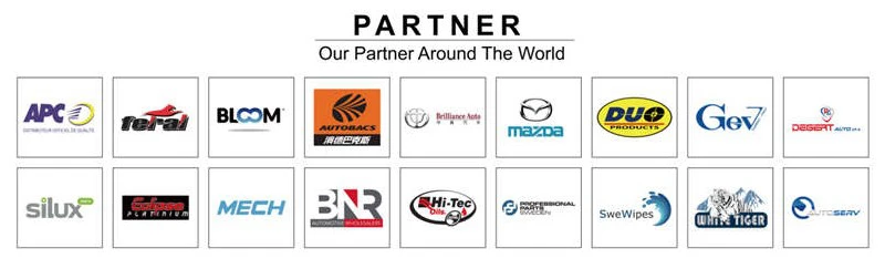 Frameless wiper High Quality Control Rubber Plastic Or Steel Sheet Material Auto Windscreen Wiper Blade