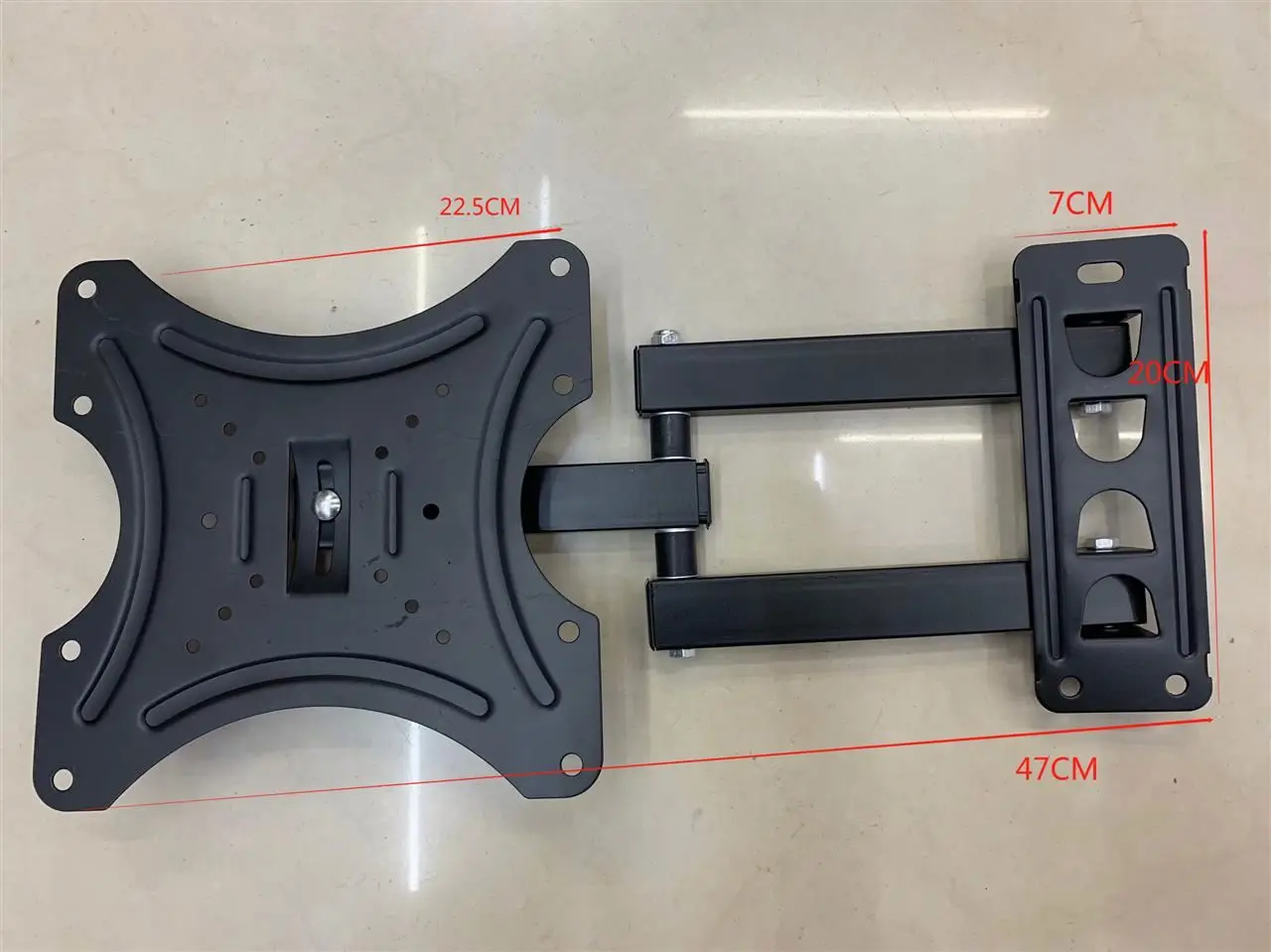 14 to 42 Inch  Retractable Dual Arm Full Motion TV Bracket TV Wall Mount Tilt Swivels Screen Bracket Stand Plasma Holder  M0319