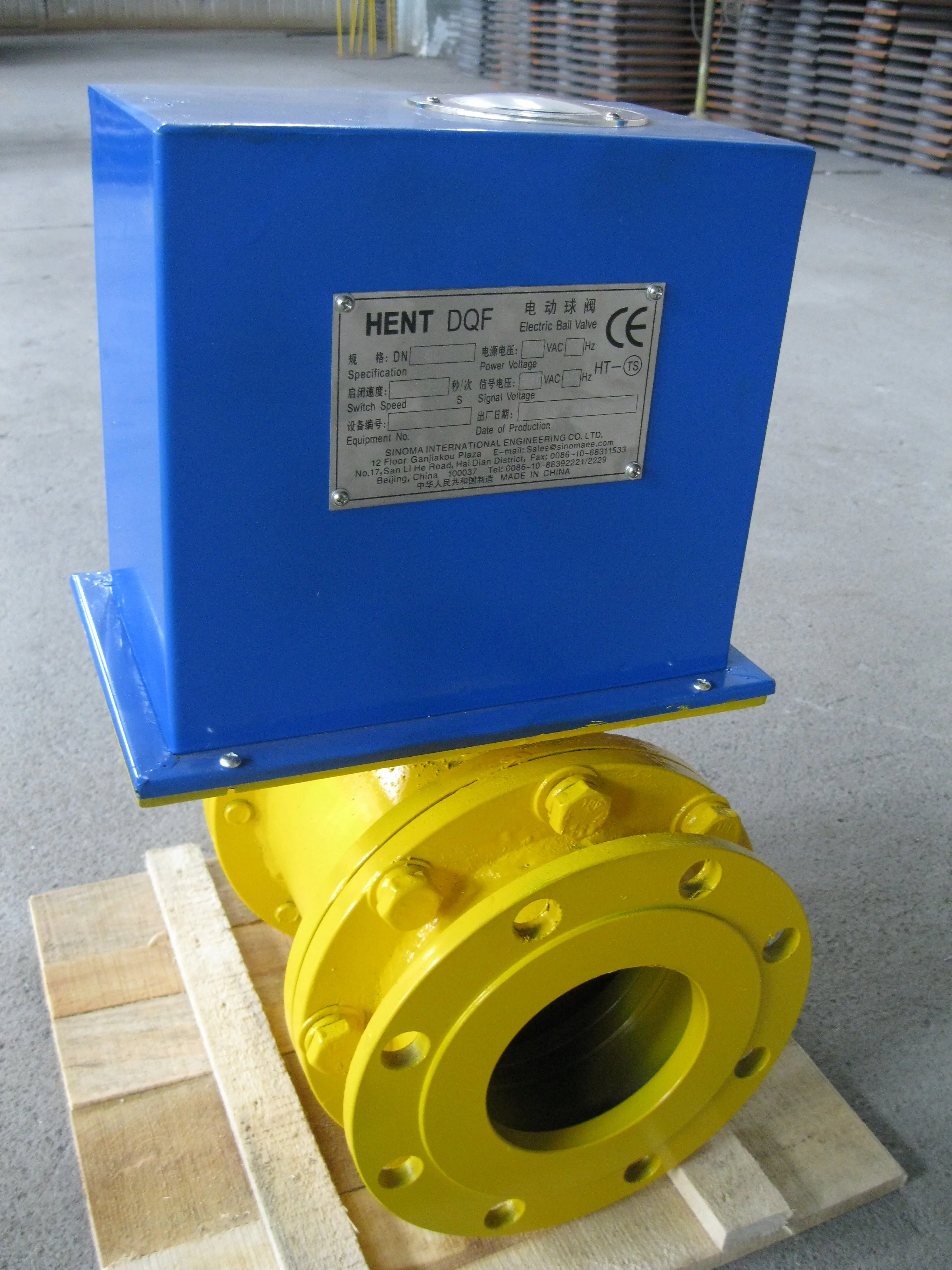 HENT Normal Temperature Same as Claudius Peters Pneumatically regulated flow control gate BALL VALVES