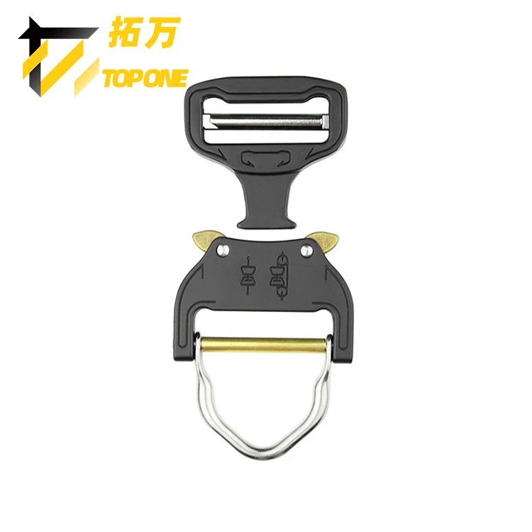 39 мм сверхпрочный цинковый сплав D-кольцо пряжка для ремня