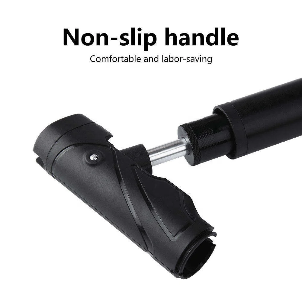 Inbike 2023 Best Selling Mini Bike Pump with Gauge Good Foot Bike Pump Floor Air Bike Pump