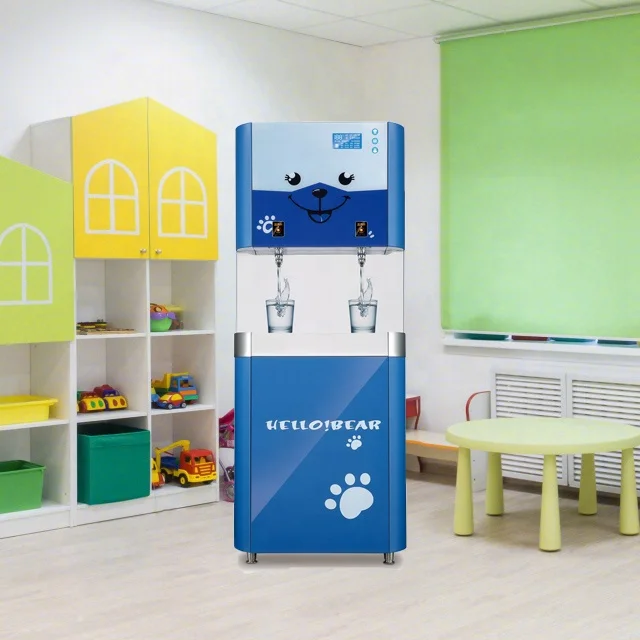 
China RO stainless steel hot&cold water cooler dispenser/water fountains for pulic place 